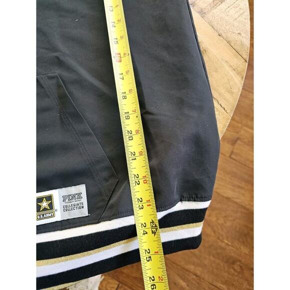 Victoria Secret Pink Army Hood Wind Breaker Jacket Women's Size M Rare Retired - Picture 8 of 10